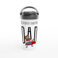 Dad, The Original Superhero - White 15oz Stainless Steel Travel Mug Default Title Travel Mug comic Dad Globally Fulfilled