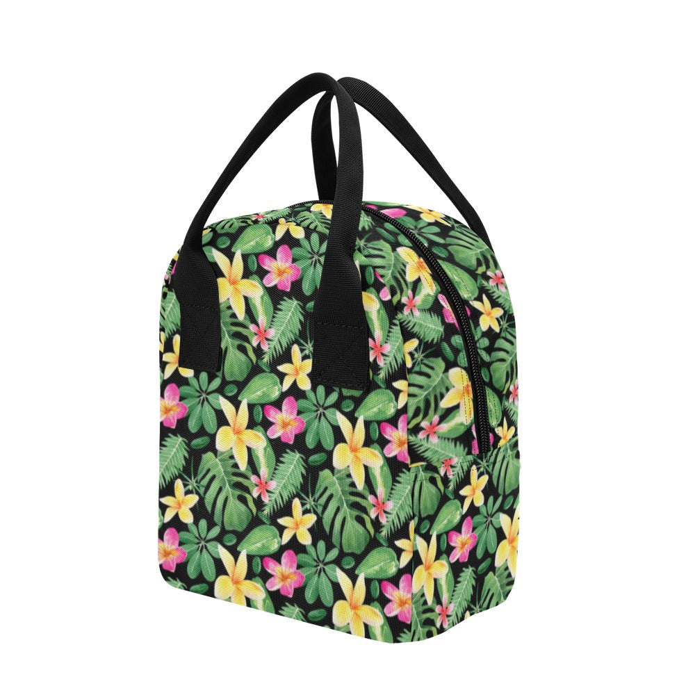Frangipani - Zipper Lunch Bag Zipper Lunch Bag Printed Offshore