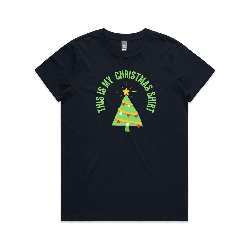 This Is My Christmas Shirt - Womens T-shirt