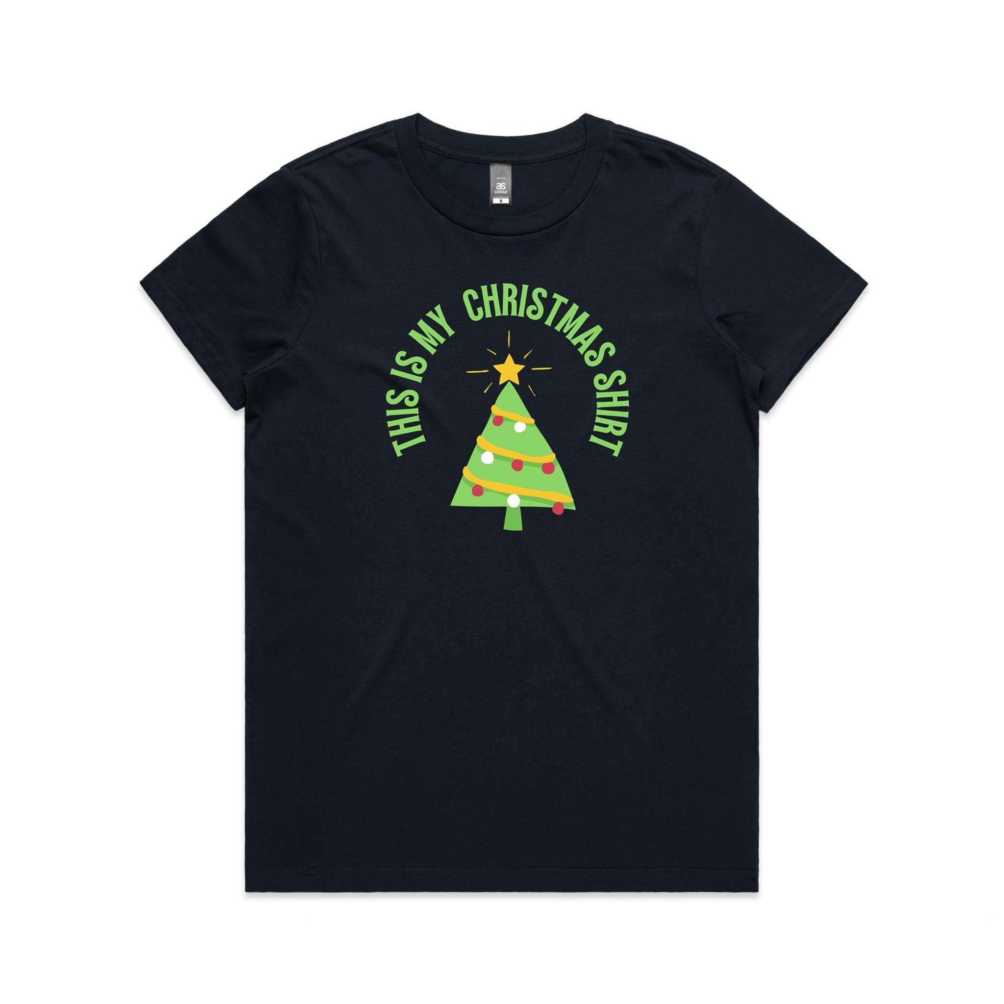This Is My Christmas Shirt - Womens T-shirt