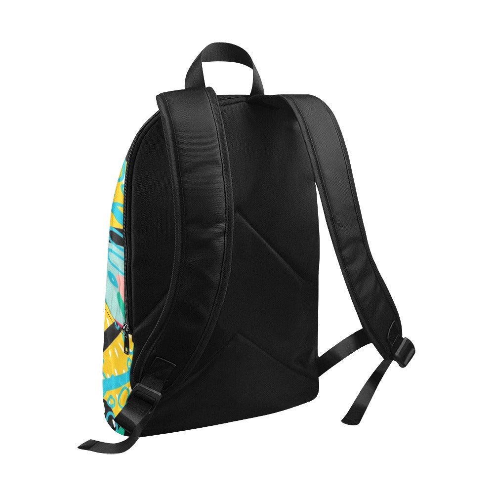 Bright And Colourful - Fabric Backpack