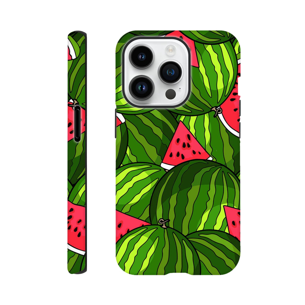 Watermelons - Apple iPhone Tough case iPhone 14 Pro iPhone Tough Case Food Globally Fulfilled