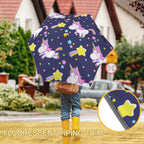 Rainbow Unicorn Kids Safe Round Corner Umbrella Kids Safe Round Corner Umbrella animal Printed Offshore