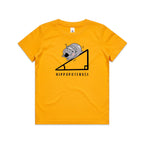 Hippopotenuse Hippo Hypotenuse Kids AS Colour T-shirt