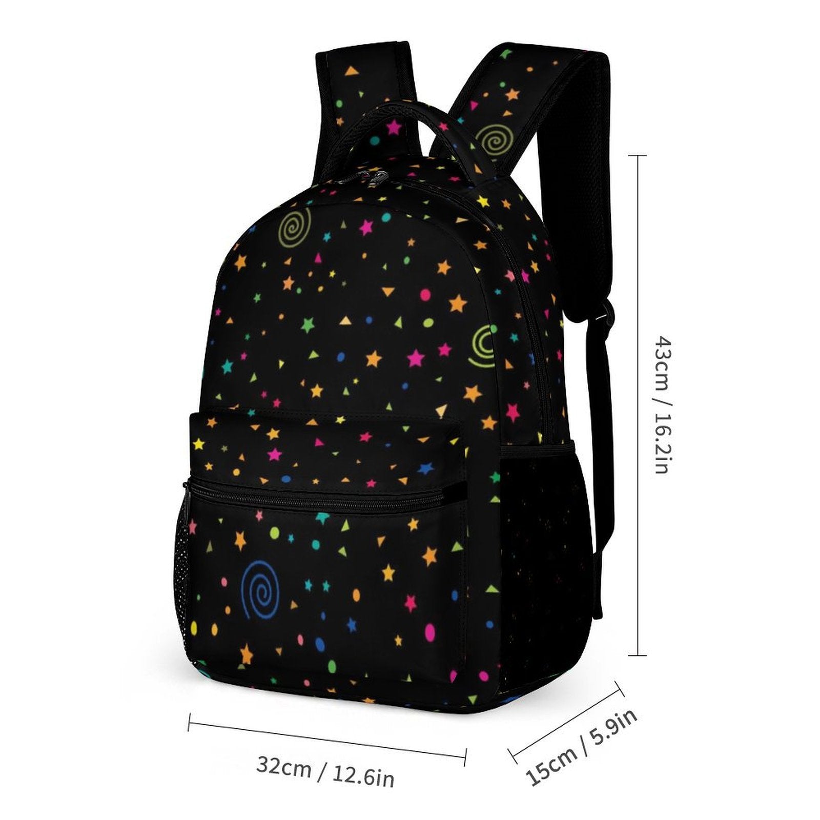 Stars And Swirls Backpack, Lunch Bag & Pencil Case Set