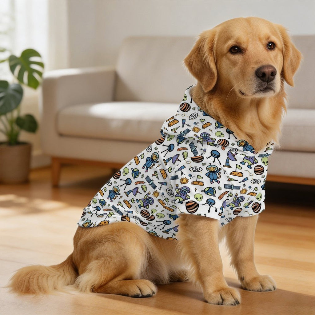 All About Space Pet Hoodie (Large Size)