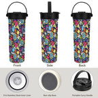 Sticker Music 20oz Tea Tumbler with Carry Handle
