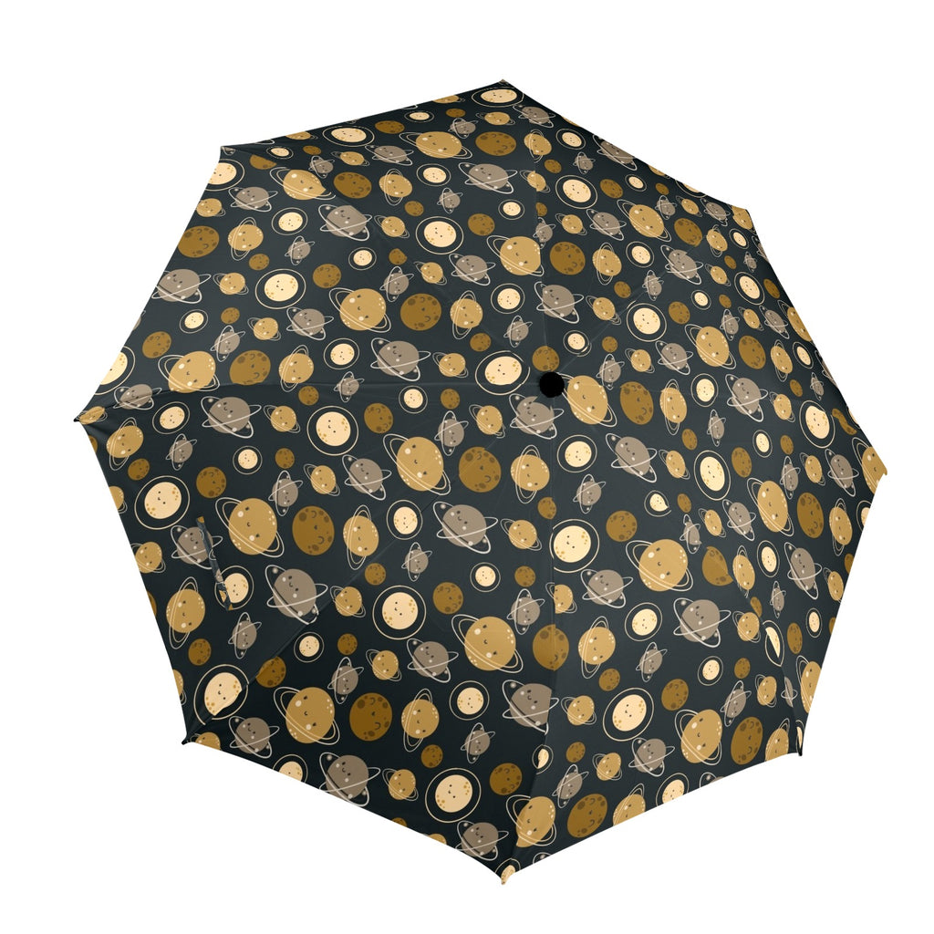Planets Umbrella One Size Umbrella Printed Offshore Space