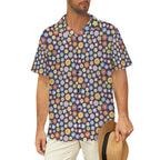 Groovy Flowers Men's Hawaiian Shirt