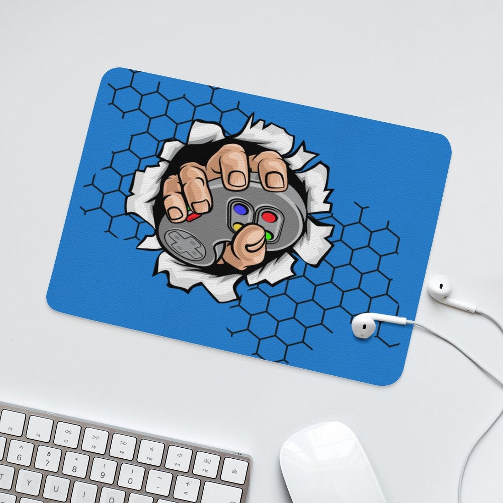 Gamer - Leather Mouse Pad Leather Mouse Pad Games Printed Offshore