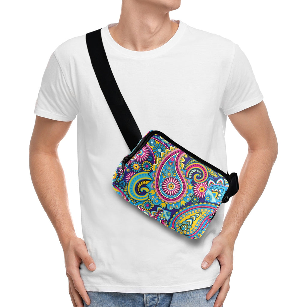 Bright Paisley - Belt Bag