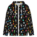 Fun Space Women's Full-Zip Hoodie