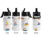 Boats 12oz Kids Water Bottle with Straw Lid