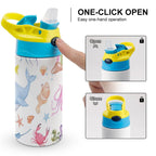 Under The Sea - Little Kids Water Bottle Little Kids Water Bottle animal Ocean Printed Offshore