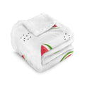 Watermelon Double-Layer Fleece Blanket 51"x59" One Size Double-Layer Throw Blanket Printed Offshore