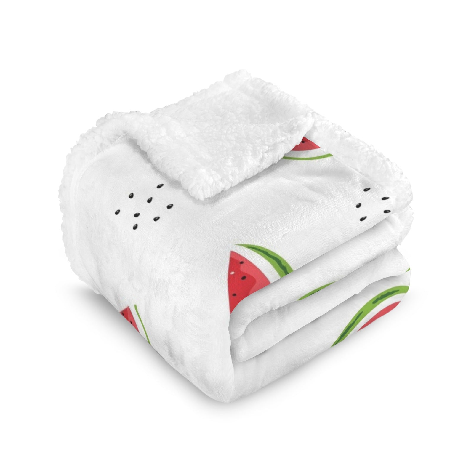Watermelon - Double-Layer Fleece Blanket 51"x59"