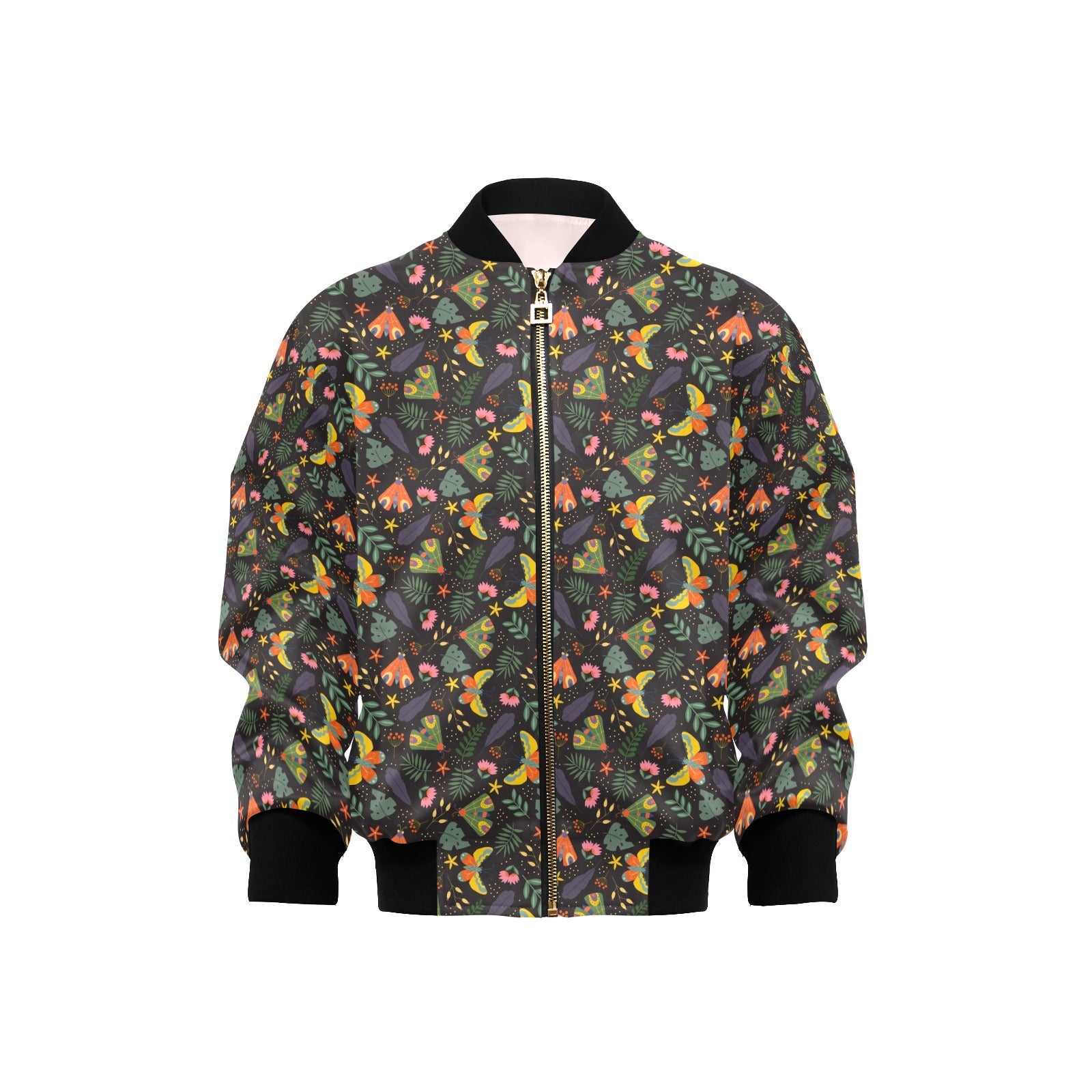 Dark Butterfly Kids Bomber Jacket XL Kids Bomber Jacket animal Printed Offshore