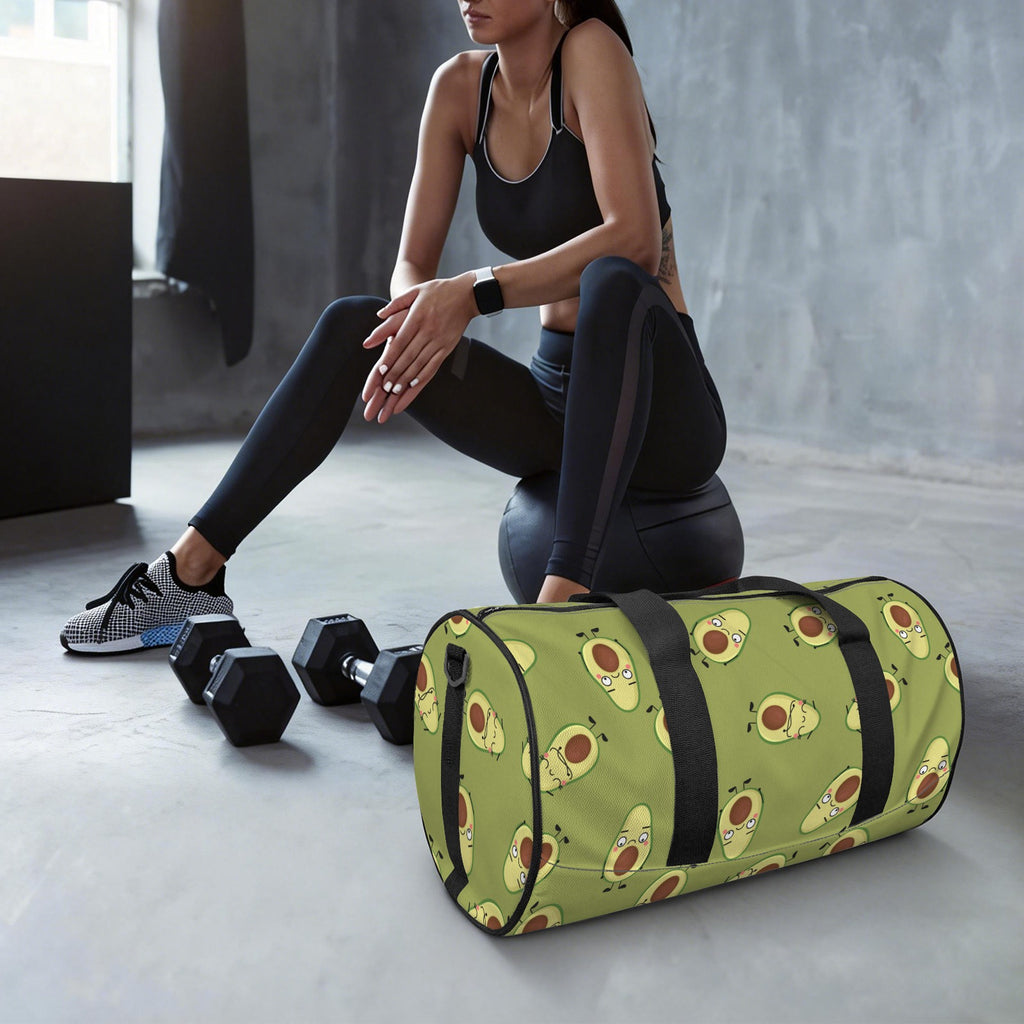 Avocado Characters Duffle Bag Duffle Bag Printed Offshore