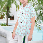 Rainbow Unicorn Senior Kids Hawaiian Shirt