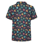Video Arcade Kids Youth Short Sleeve Button Up Shirt