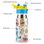 Monster Time - Little Kids Water Bottle Little Kids Water Bottle Printed Offshore Sci Fi