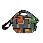 Road Map - Neoprene Lunch Bag Neoprene Lunch Bag Printed Offshore