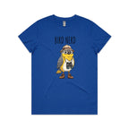 Bird Nerd 2 Women's AS Colour T-shirt Bright Royal Womens T-shirt animal Birds Printed In Australia
