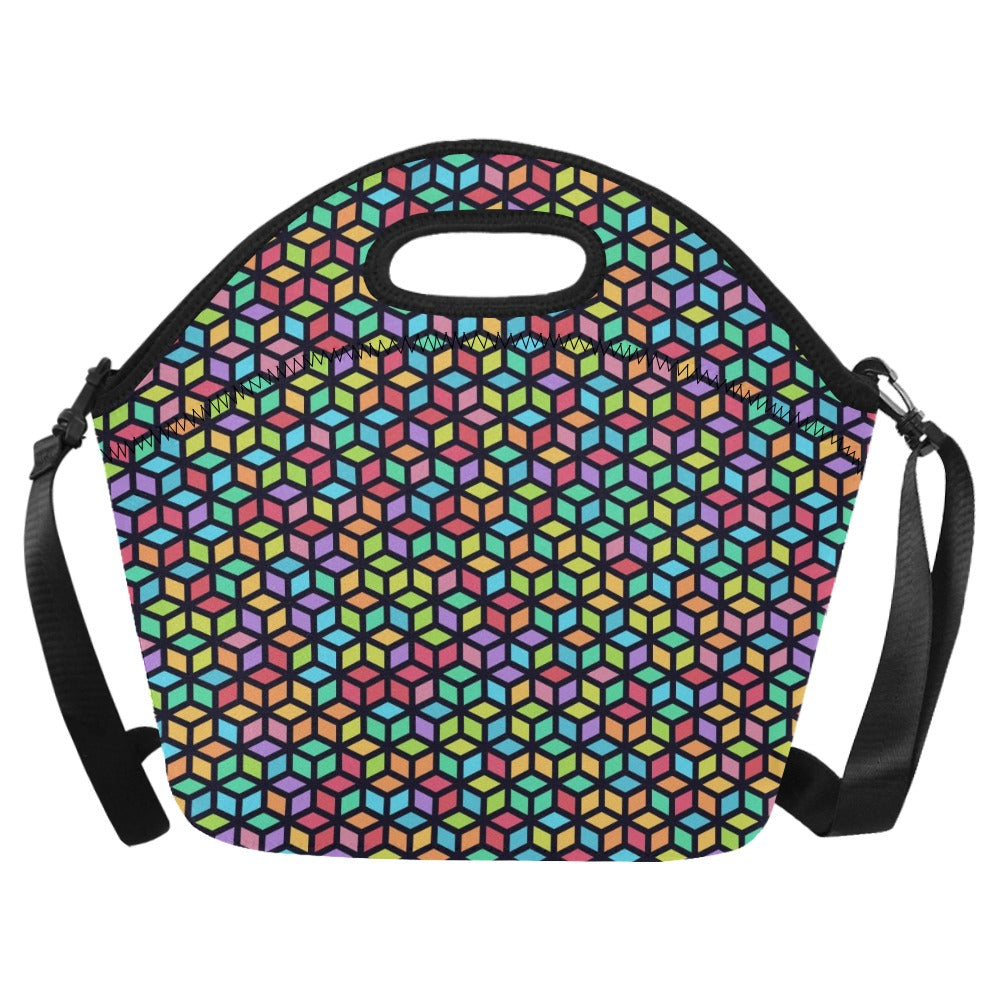 Tesselate - Neoprene Lunch Bag One Size Neoprene Lunch Bag Printed Offshore