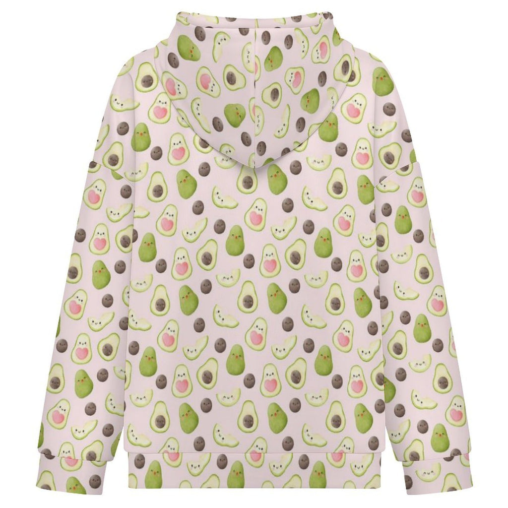 Avocado Love Women's Full-Zip Hoodie