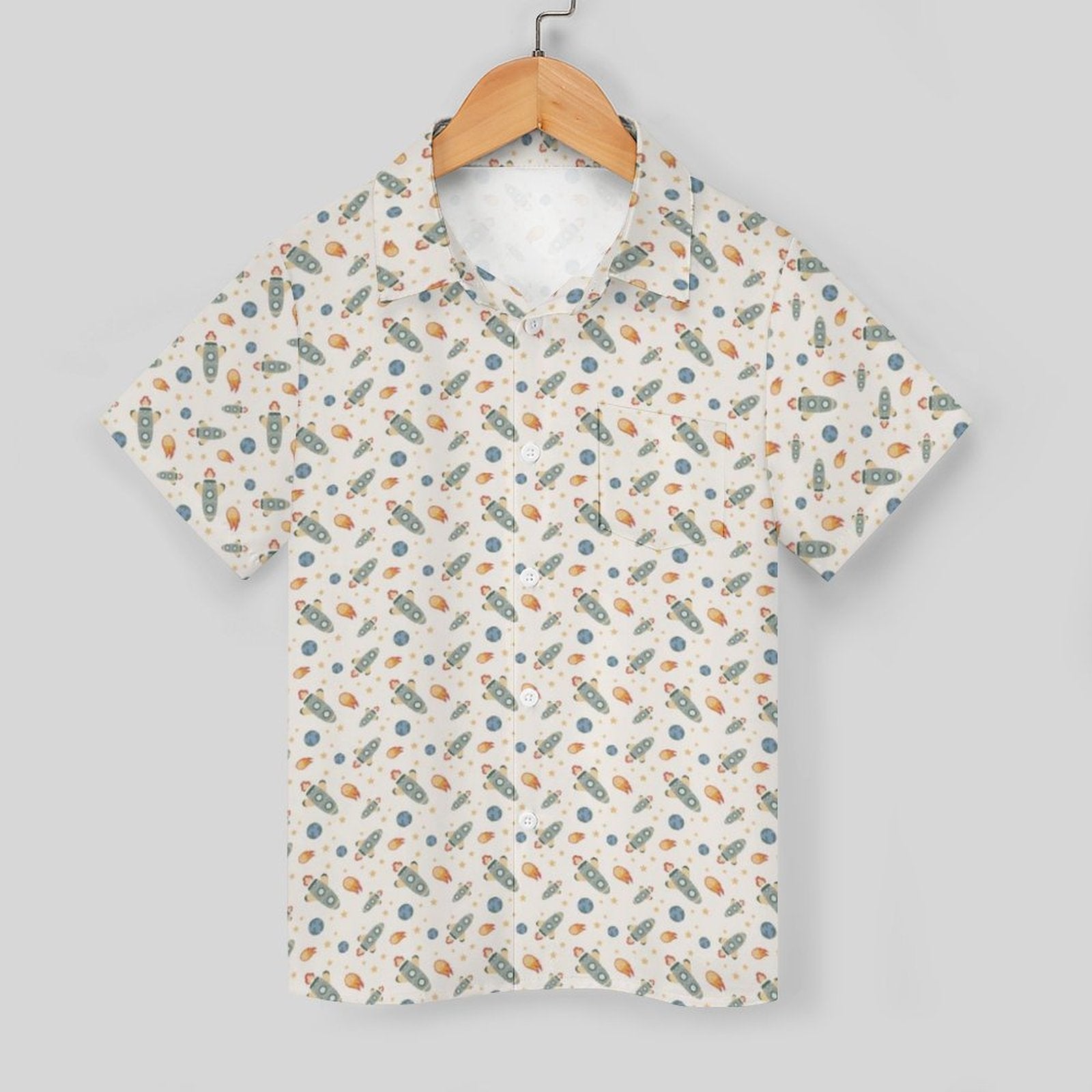 Rockets Kids Cotton Short Sleeve Shirt