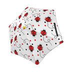 Ladybugs Kids Safe Round Corner Umbrella One Size Kids Safe Round Corner Umbrella animal Printed Offshore