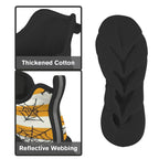 Halloween Stripes Men's Twisted Sole Sneakers