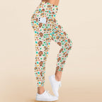 Cute Autumn Creatures - Women's High Waist Pockets Yoga Leggings