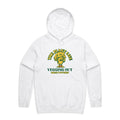 The Plant Life, Vegan Men's AS Colour Hoodie White Mens Hoodie Printed In Australia