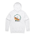 Hotdog, I'm On A Roll Men's AS Colour Hoodie White Mens Hoodie Food Printed In Australia