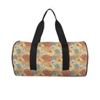 Vintage Retro Floral Duffle Bag Duffle Bag Printed Offshore