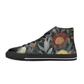 Australian Native Flowers Men's High Top Canvas Shoes US14 Men's Classic High Top Canvas Shoes Printed Offshore
