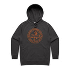 Squat, Because Nobody Raps About Little Butts - Womens Hoodie Coal Womens Hoodie Fitness Printed In Australia