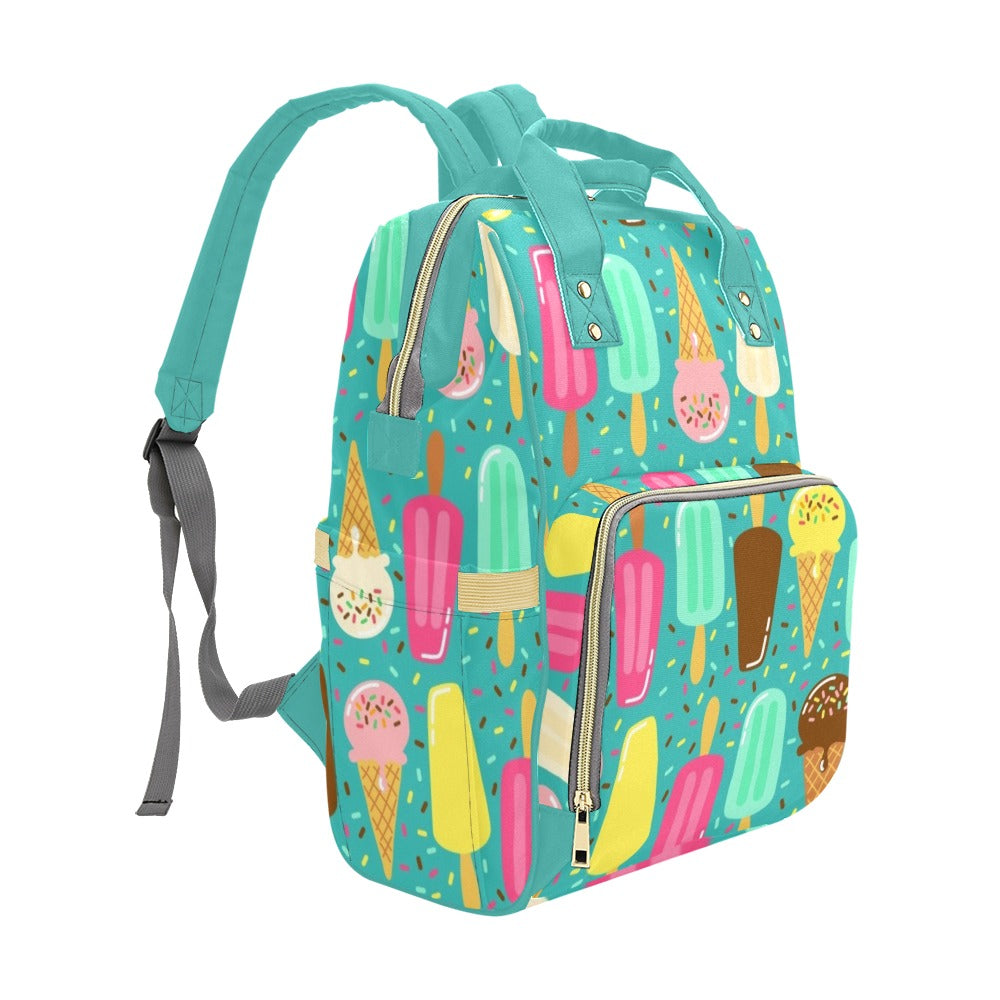 Ice Cream - Multi-Function Backpack, Nappy / Diaper Bag