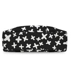 Black And White X's Duffle Bag-Simple (Model 1715) Duffle Bag-Simple (1715)