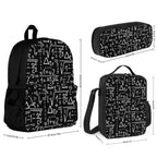 Mathematics - Three Piece Backpack Set