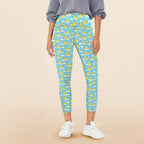 Rubber Ducks Women's High Waist Pockets Yoga Leggings