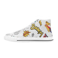 Superdog Women's High Top Canvas Shoes US12 Womens Classic High Top Shoes Printed Offshore