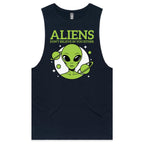 Aliens Don't Believe In You Either Men's AS Colour Tank Top Tee