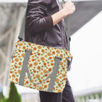 Graphic Floral Duffle Bag-Simple (Model 1715) Duffle Bag-Simple (1715)