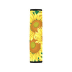 Sunflowers Car Seat Belt Cover 7''x10'' (Pack of 2) Car Seat Belt Cover 7x10 (Pack of 2) Plants Printed Offshore