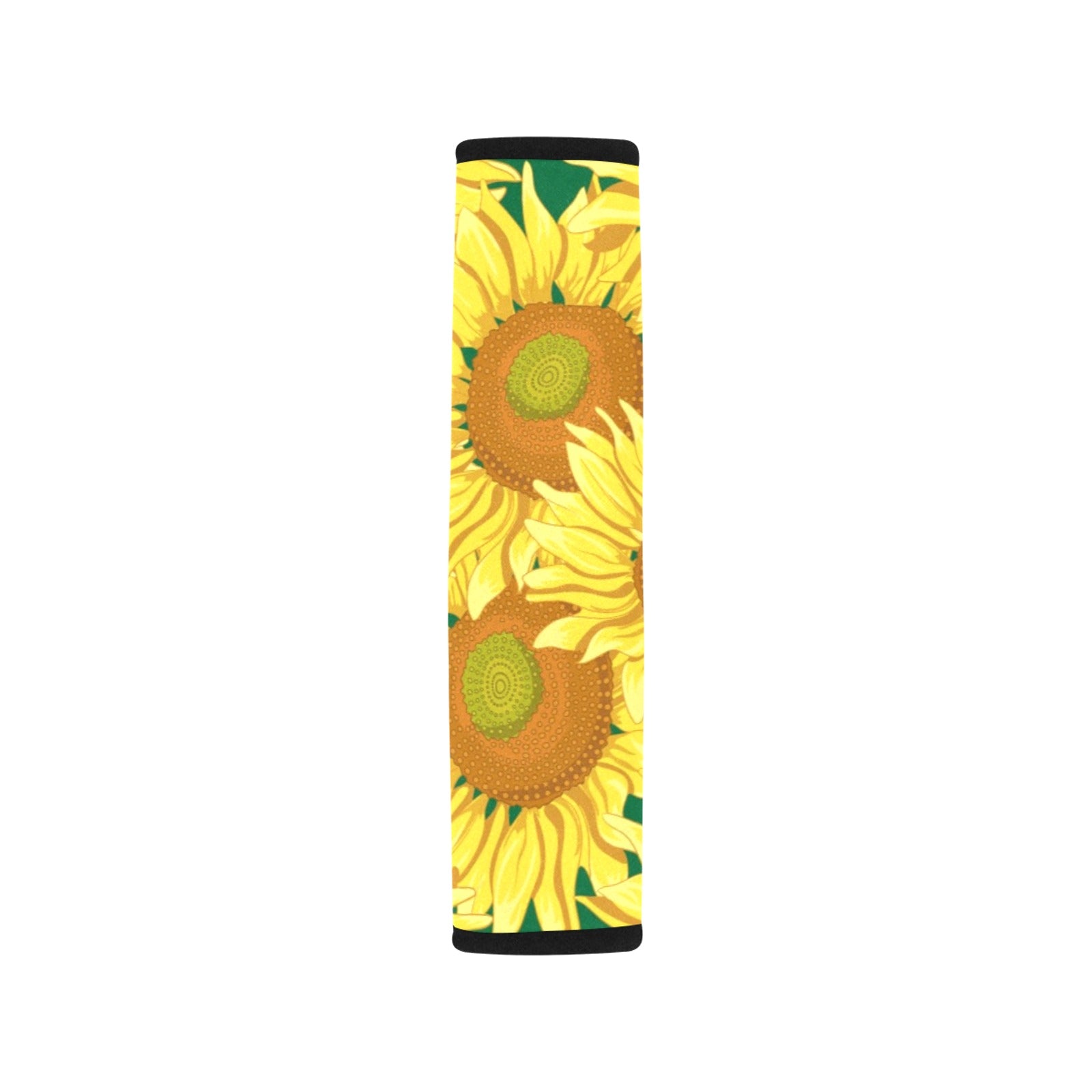 Sunflowers Car Seat Belt Cover 7''x10'' (Pack of 2) Car Seat Belt Cover 7x10 (Pack of 2) Plants Printed Offshore