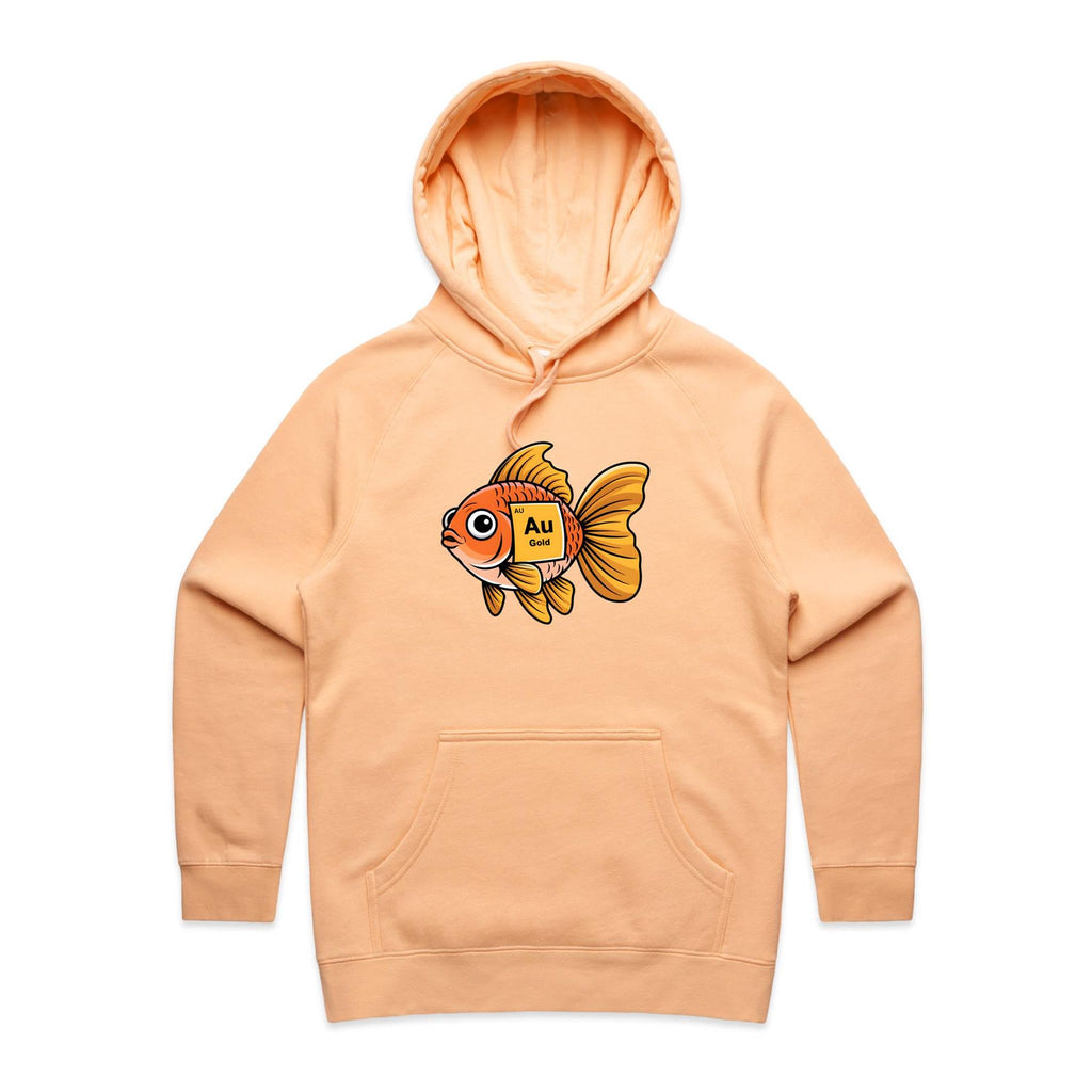 Gold Fish Periodic Table Women's AS Colour Hoodie