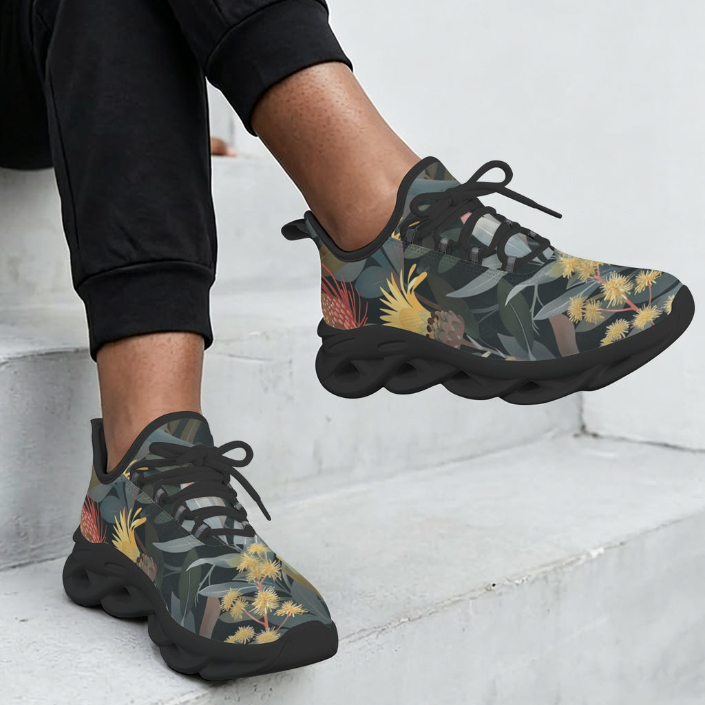 Australian Native Flowers Women's Twisted Sole Sneakers