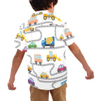 On The Road - Junior Kids Hawaiian Shirt